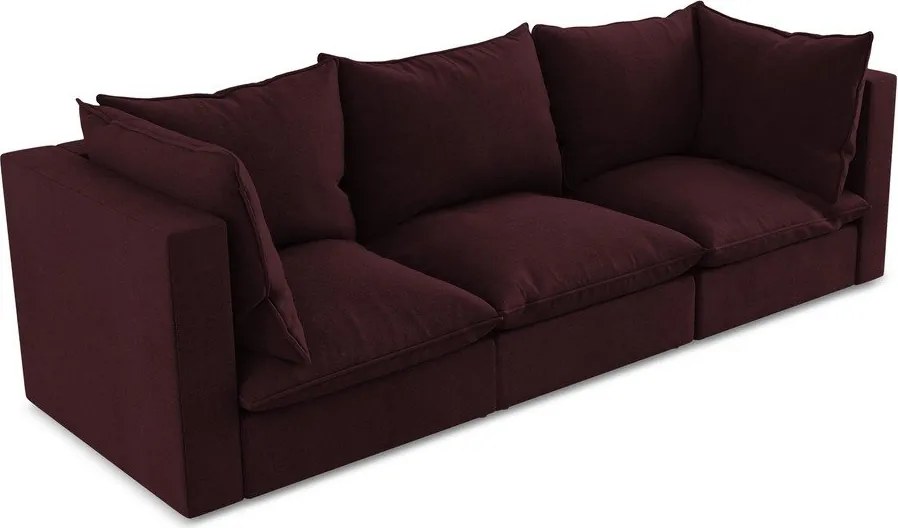 Divano burgundy 255 cm Manao – Makamii