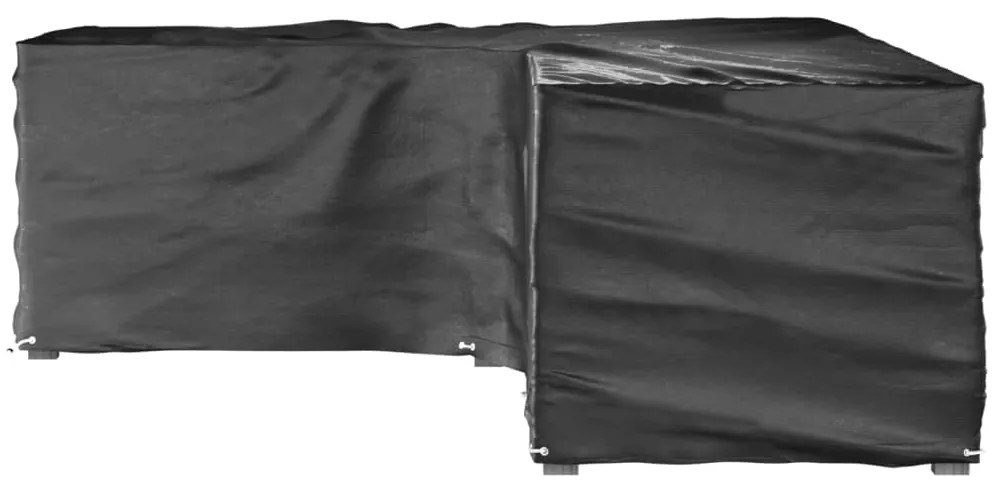 Copertura mobili da giardino a l 18 occhielli 220x285x80 cm