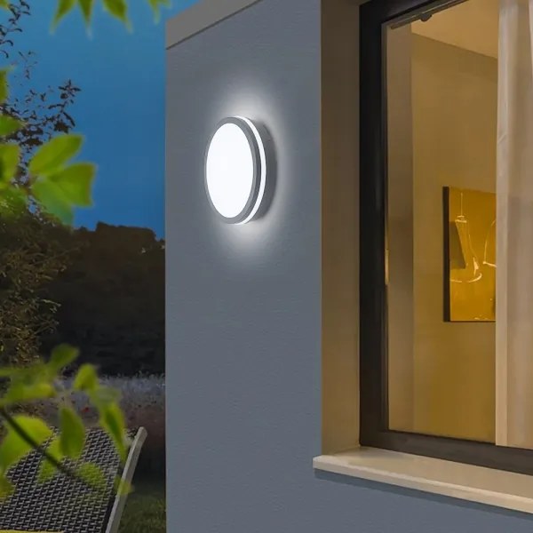 Brilagi - Lampada LED da esterno con sensore BENE LED/24W/230V Ø 26 cm IP54
