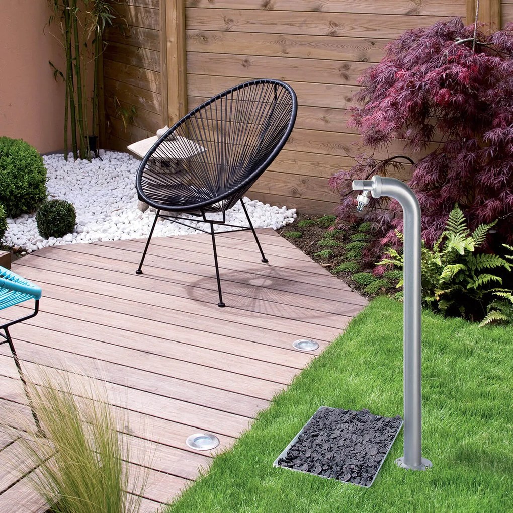 Fontana da Giardino con Rubinetto Belfer 42/PS Ruggine...