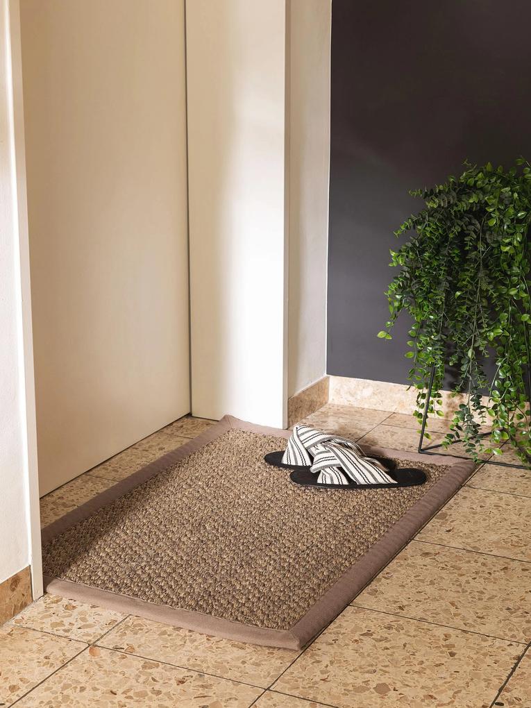 benuta Pure Tappetino Greta Grigio 40x60 cm - Tappeto design moderno soggiorno