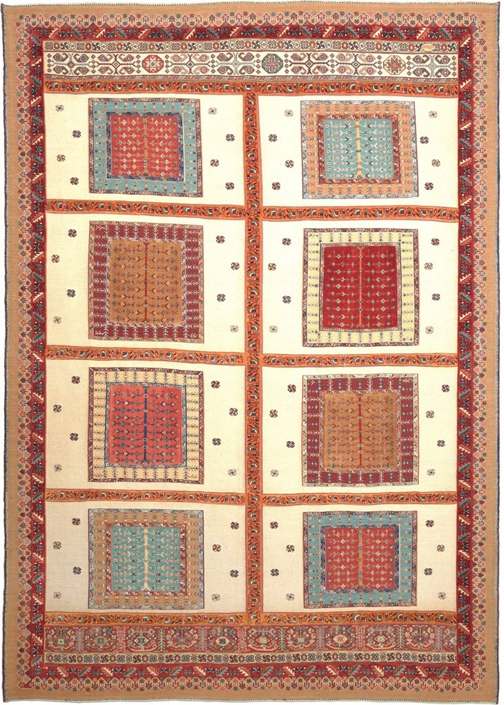Tappeto persiano 280 x 200 Rosso (Iran) Annodato A Mano