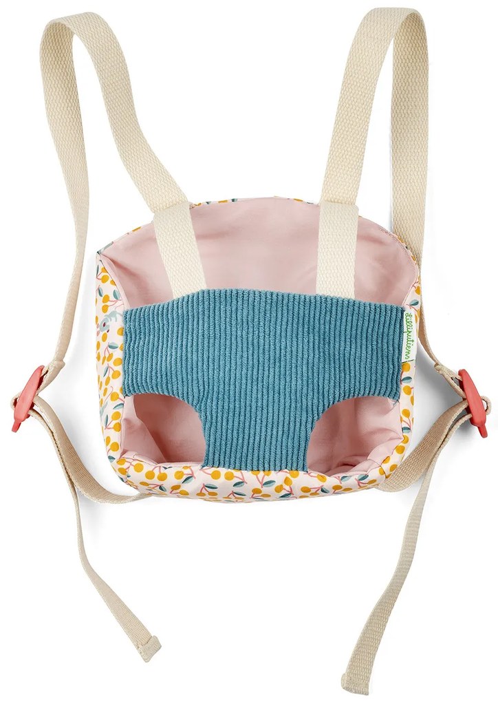 Lilliputiens - Bambola di stoffa Jeanne e marsupio porta-bebè