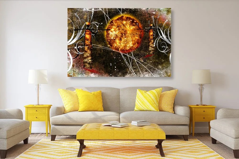 Quadro su tela – Sole africano