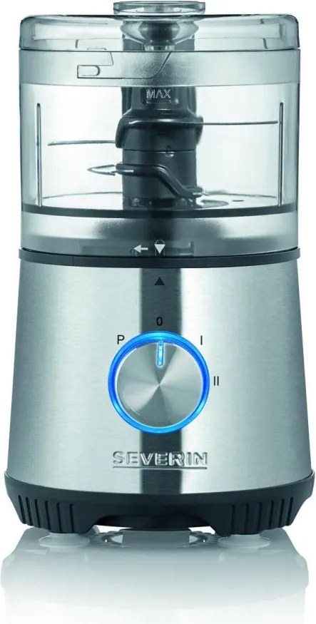 Severin KM 3865 - Tritatutto per alimenti 400W/230V acciaio inox/nero