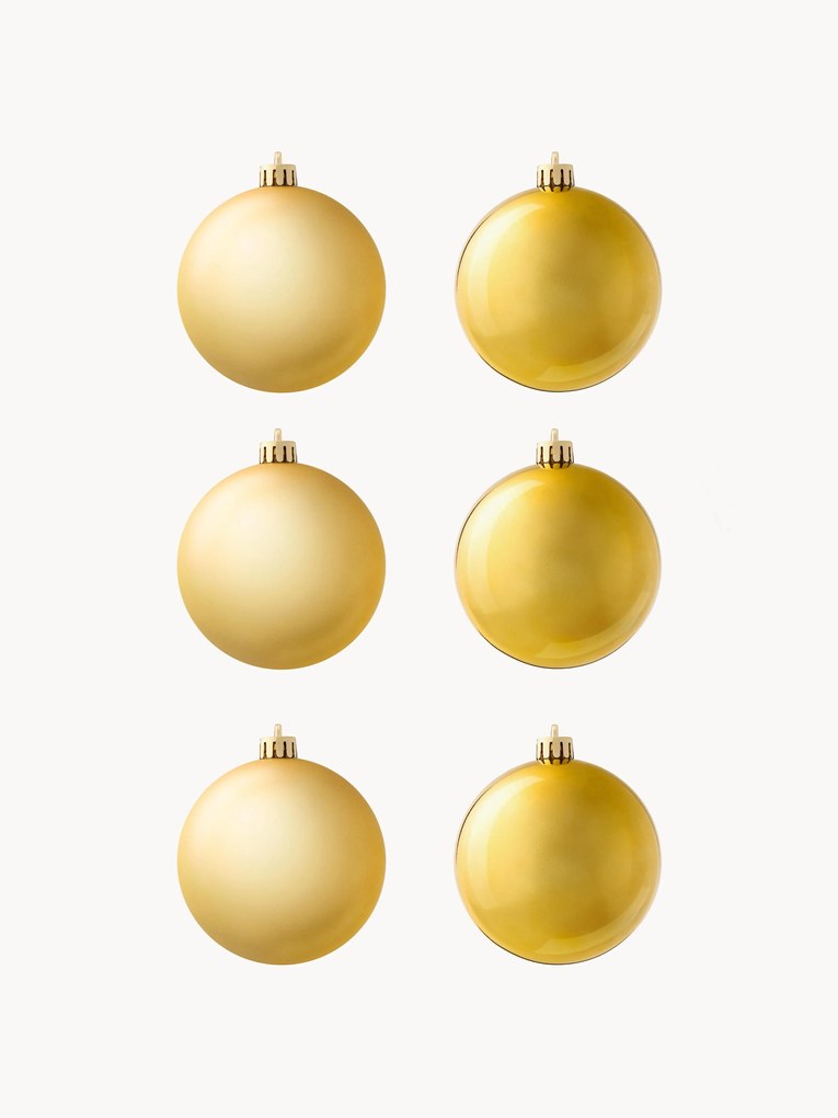 Set di 6 palline di Natale Decoris