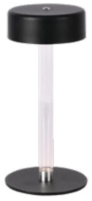 V-Tac Lampada LED da Tavolo 3W USB-C Touch Dimmerabile Nera/Bianca