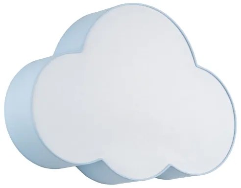 Brilagi - Plafoniera per bambini NIMBUS 4xE27/15W/230V 46x63 cm blu