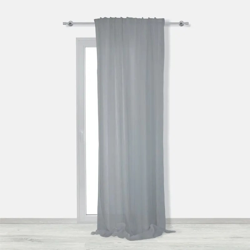 Tenda Millerighe rosa, fettuccia 200x290 cm