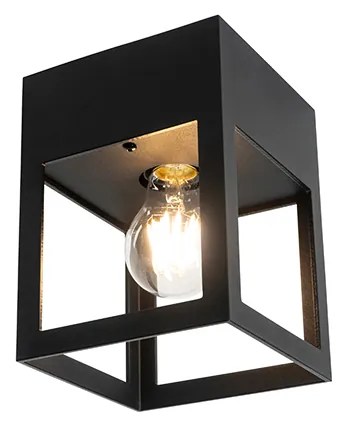 Plafoniera moderna nera - Cela