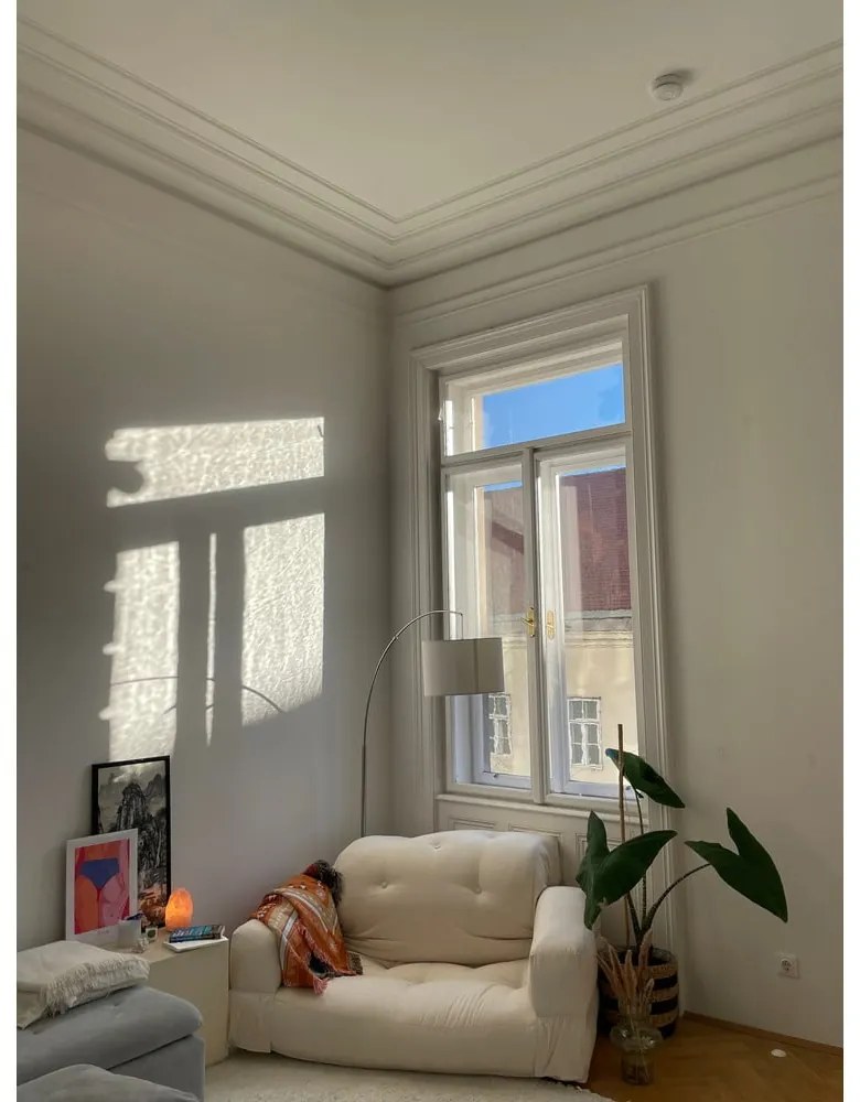 Poltrona bianco-beige Hippo - Karup Design