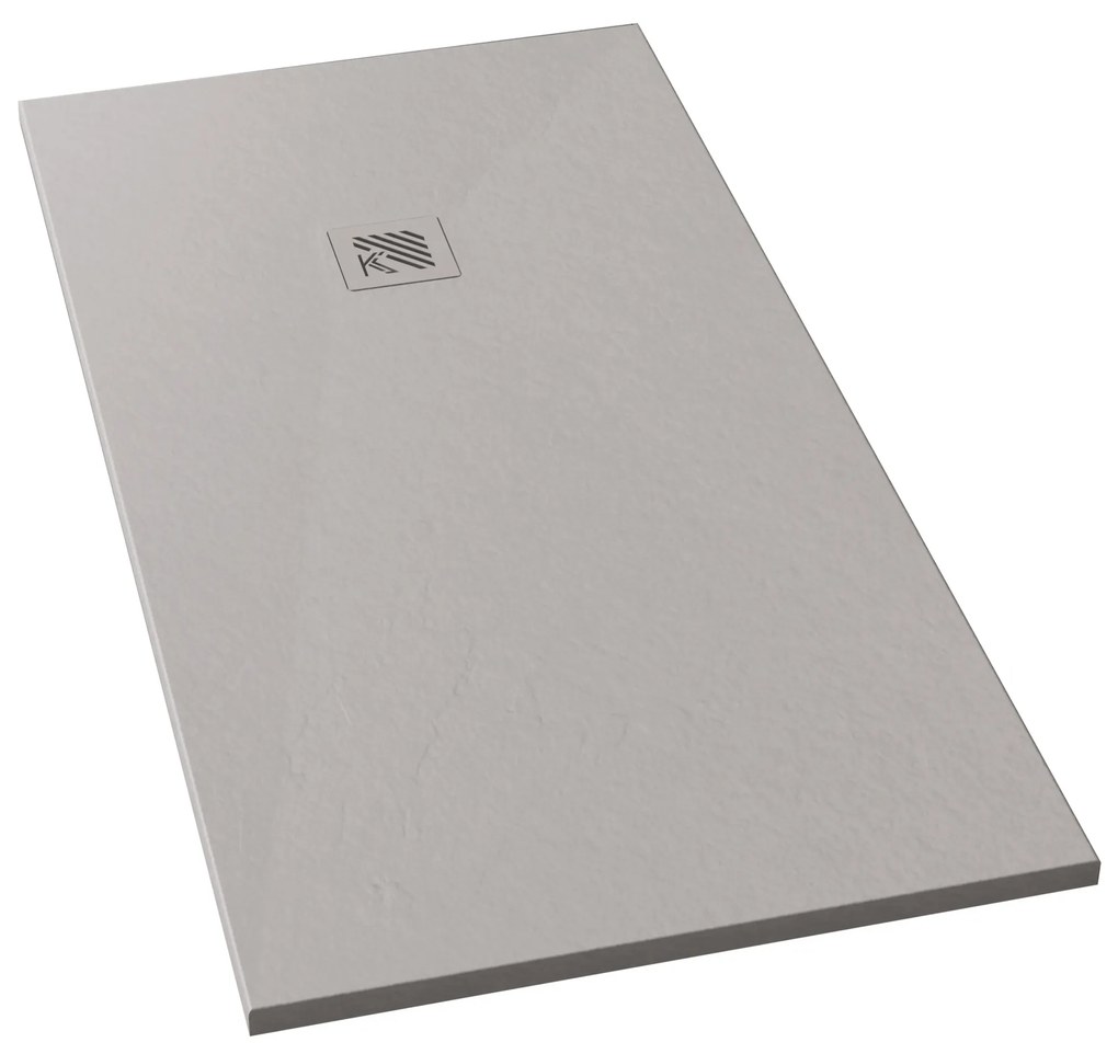 Piatto Doccia 70x90 Effetto Pietra Korzilius "Stone" Creta Opaco