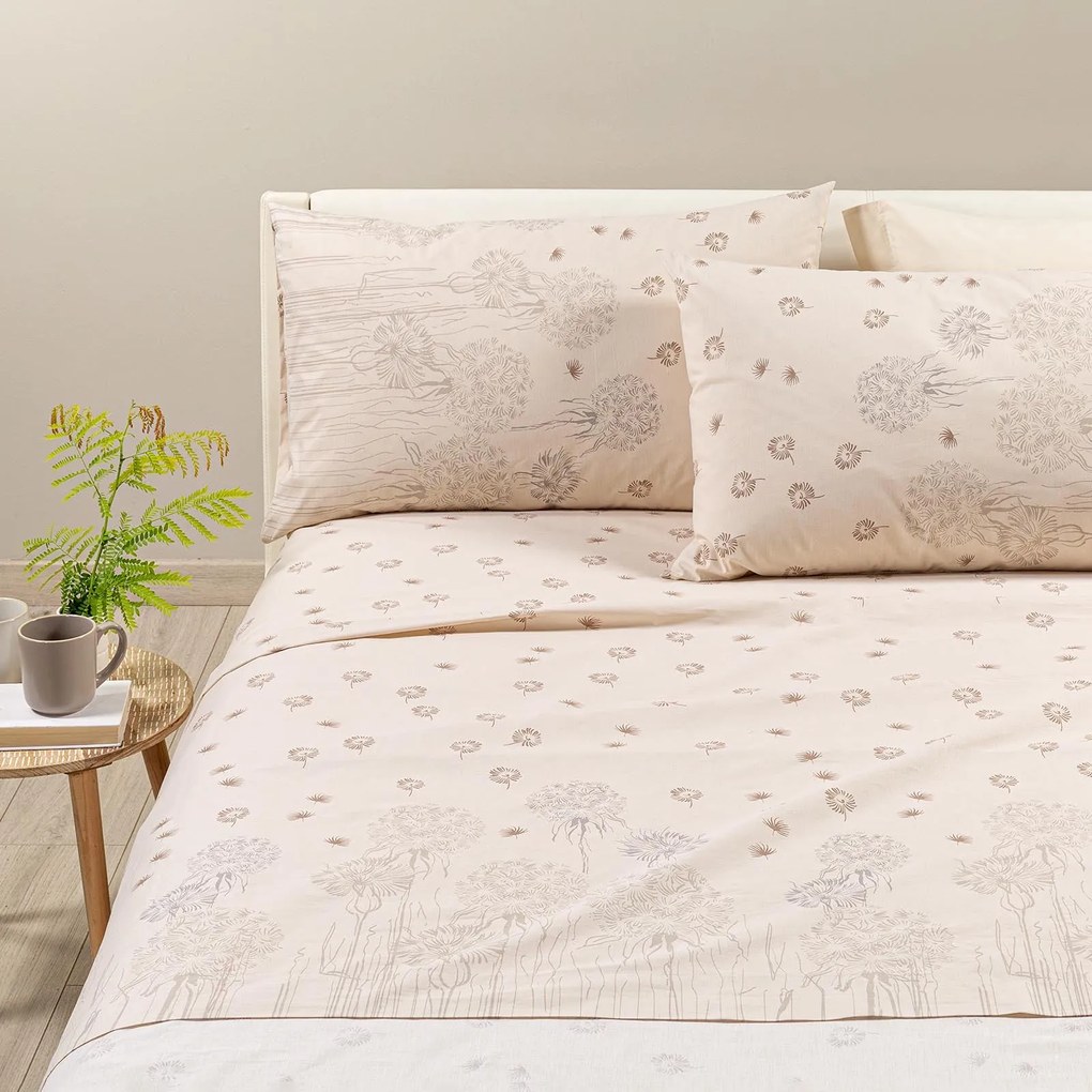 Completo Lenzuola in Cotone Country Chic 2 Francese 2 federe