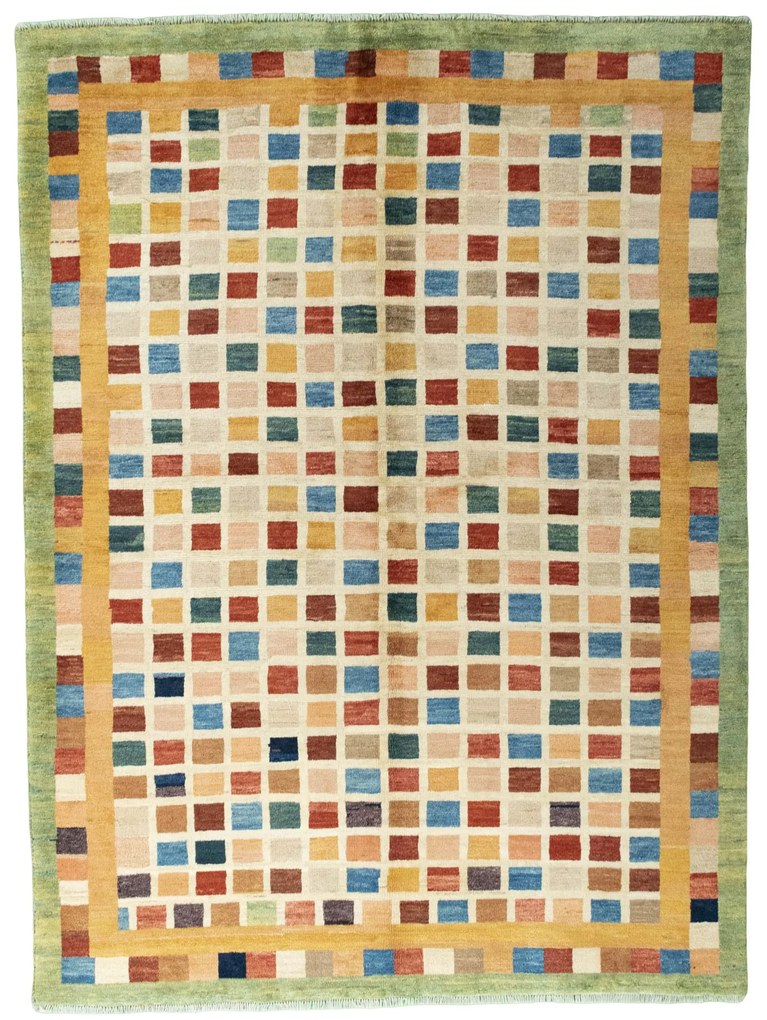 Gabbeh Tappeto 230x170 (Iran) Annodato A Mano