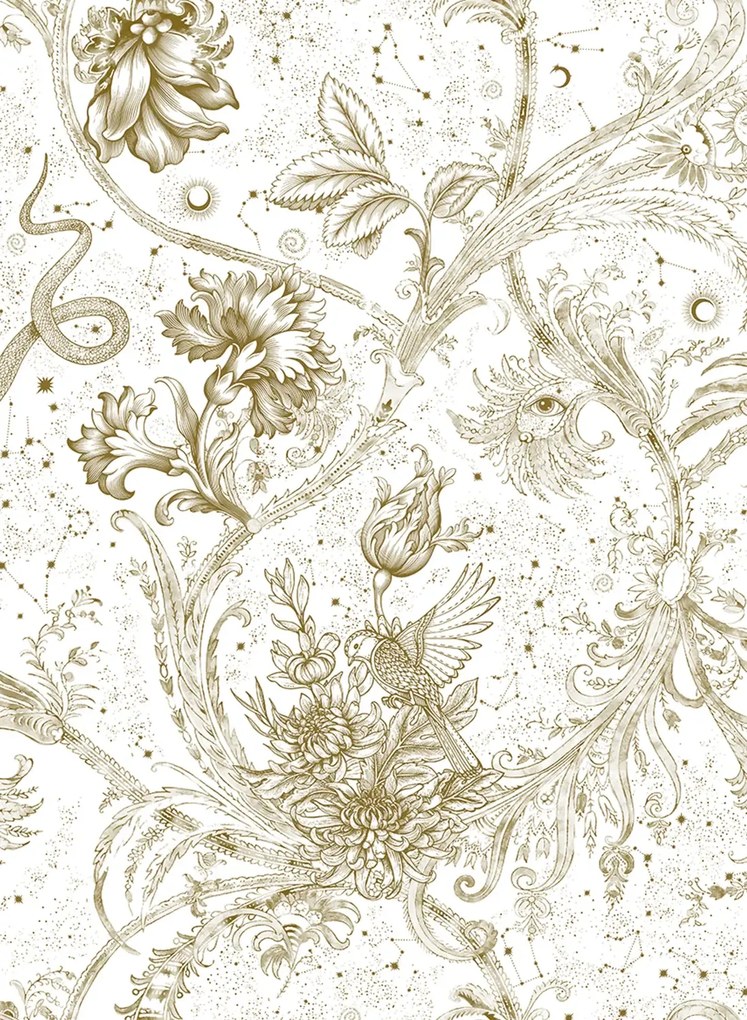 Coordonne Carta da parati Neo-Mithology - Gold