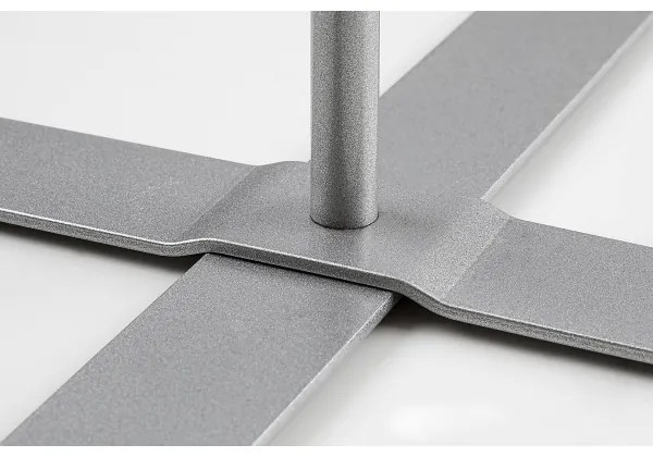 Rabalux 74012 - Lampada da terra IZANDER 1xE27/40W/230V bianco/argento