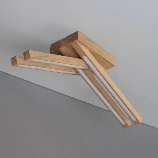 Spot-Light 2246474 - Plafoniera LED LINUS 4xLED/4,5W/230V rovere opaco