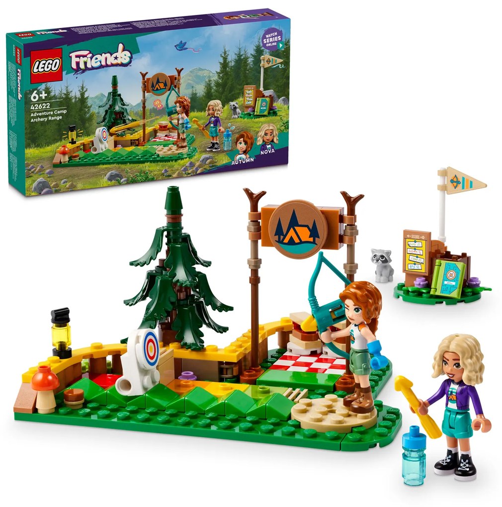 Tiro con l’arco al campo avventure Lego Friends