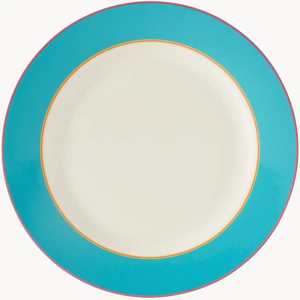 Piatto da portata in Fine China Calypso Turq Round