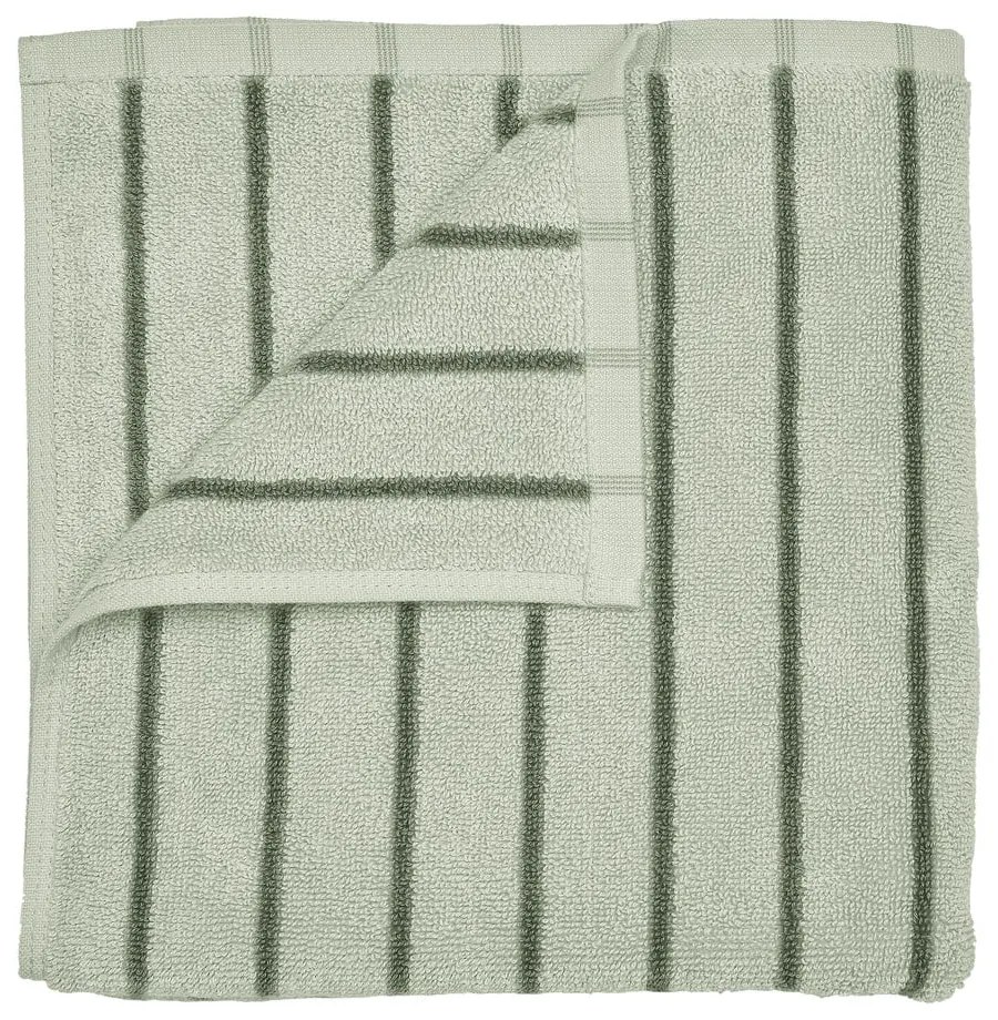 Asciugamano tipo terry verde in cotone organico 50x100 cm Arto – Blomus