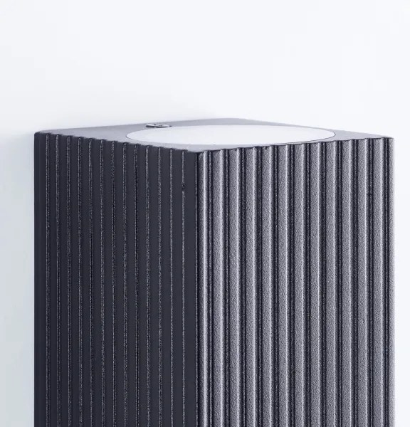 Brilliant - Applique da esterno JELANI 2xGU10/10W/230V IP44 nero