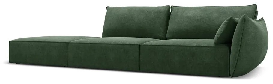 Divano angolare verde scuro Vanda - Mazzini Sofas