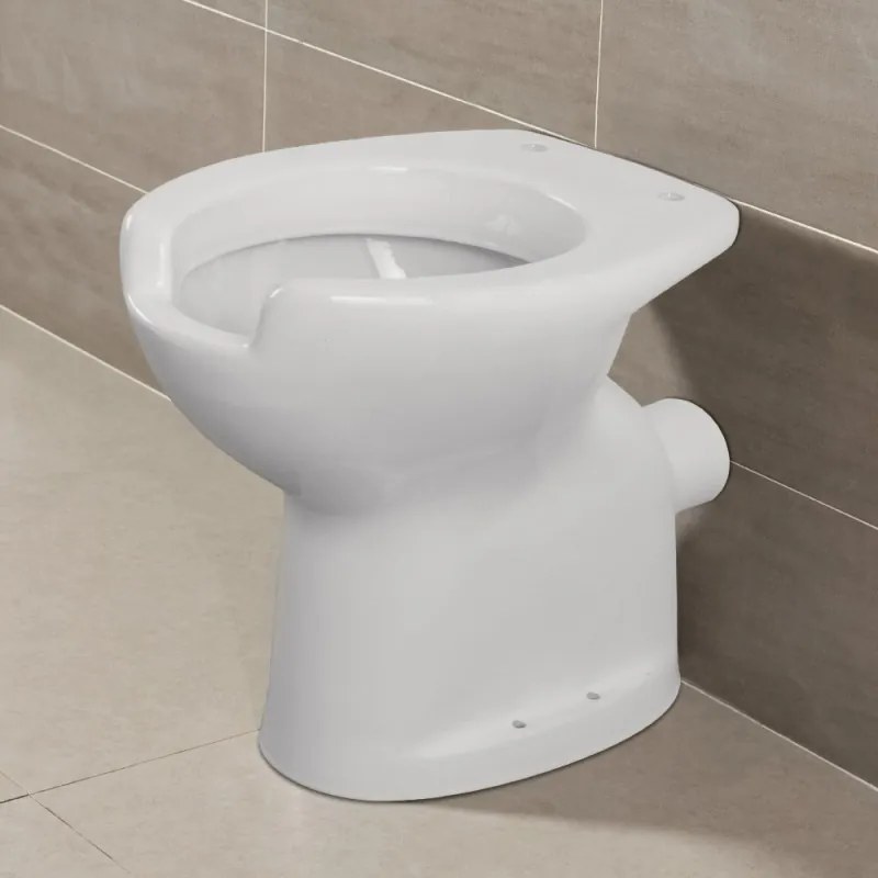 Wc disabili con scarico a parete apertura frontale in ceramica