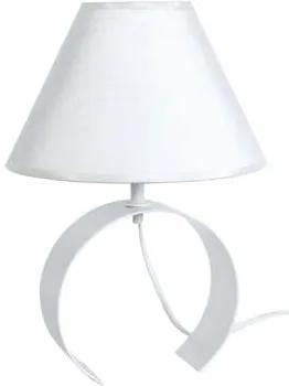 Tosel  Lampade d’ufficio lampada da comodino tondo metallo bianco avorio  Tosel