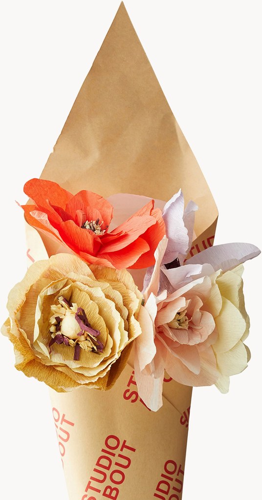 Bouquet di fiori artificiali fatto a mano Spring