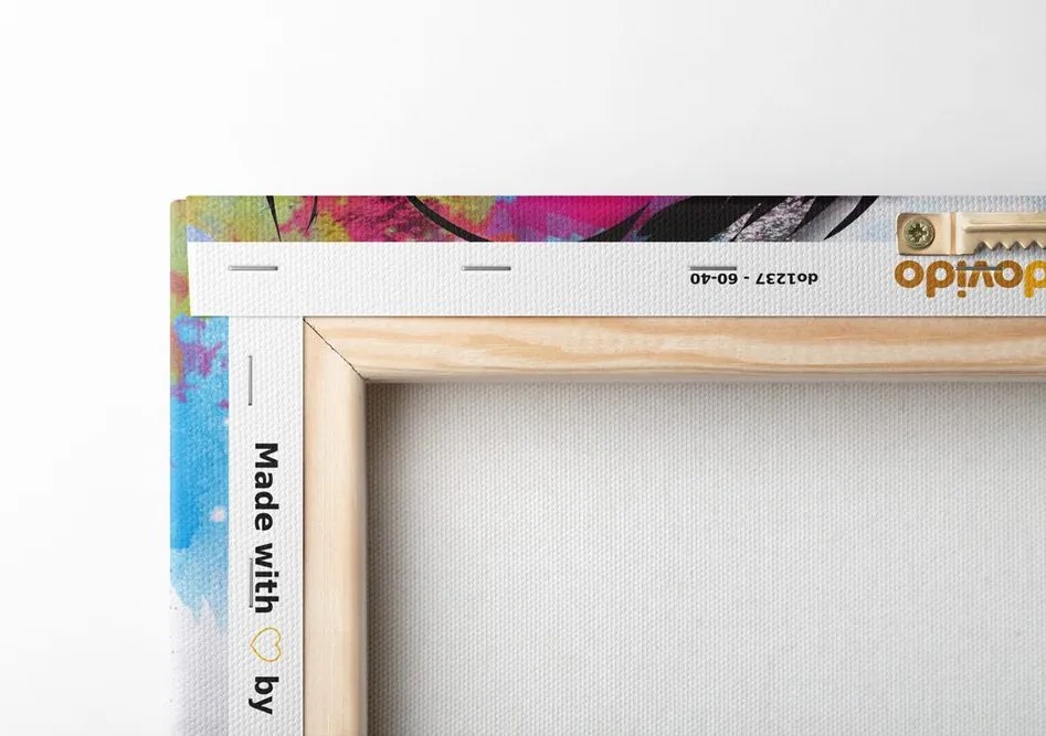 Quadro su tela – Donna alla moda