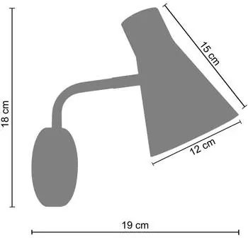 Tosel  Applique Applique tondo metallo bianco avorio  Tosel