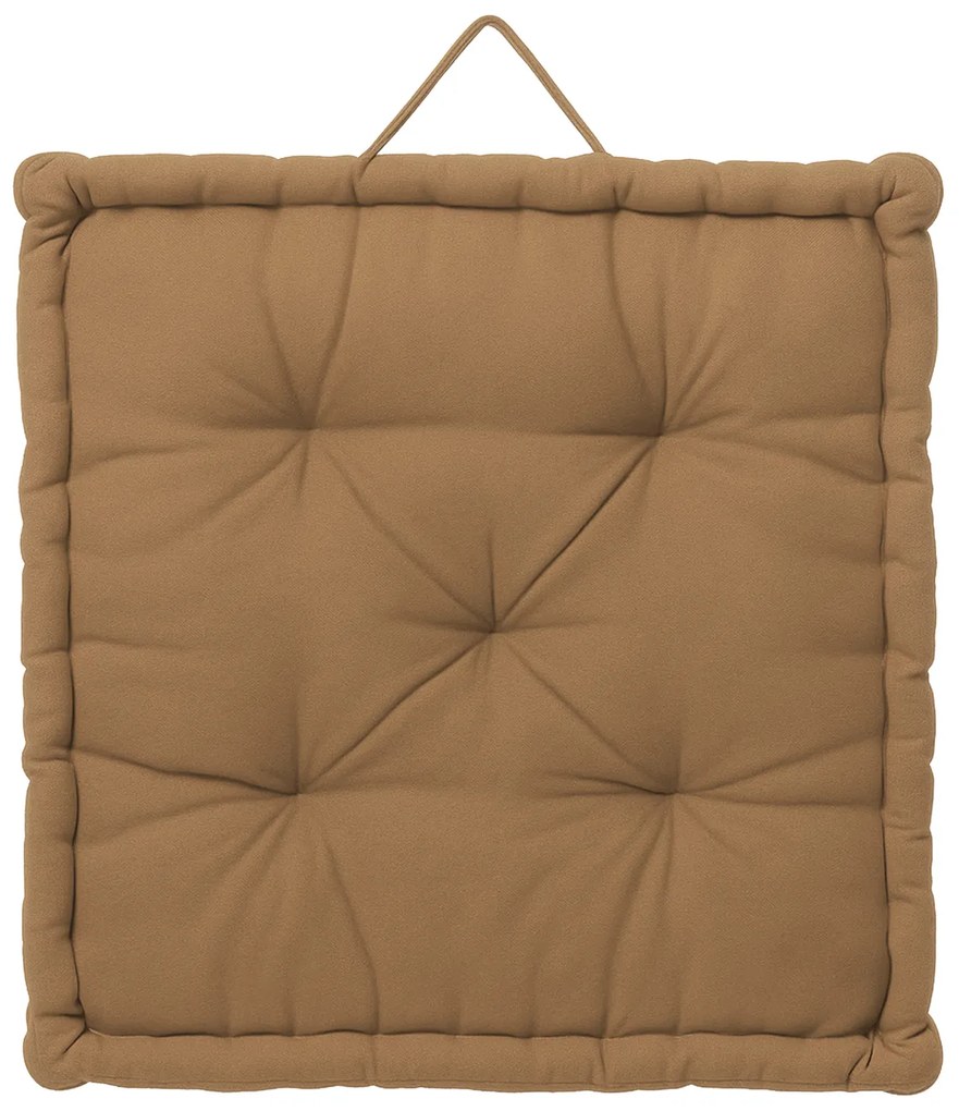 Cuscino materasso 60x60 cm beige scuro