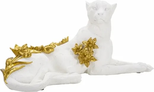 Leopardo White/Gold Cm 53X21,5X24