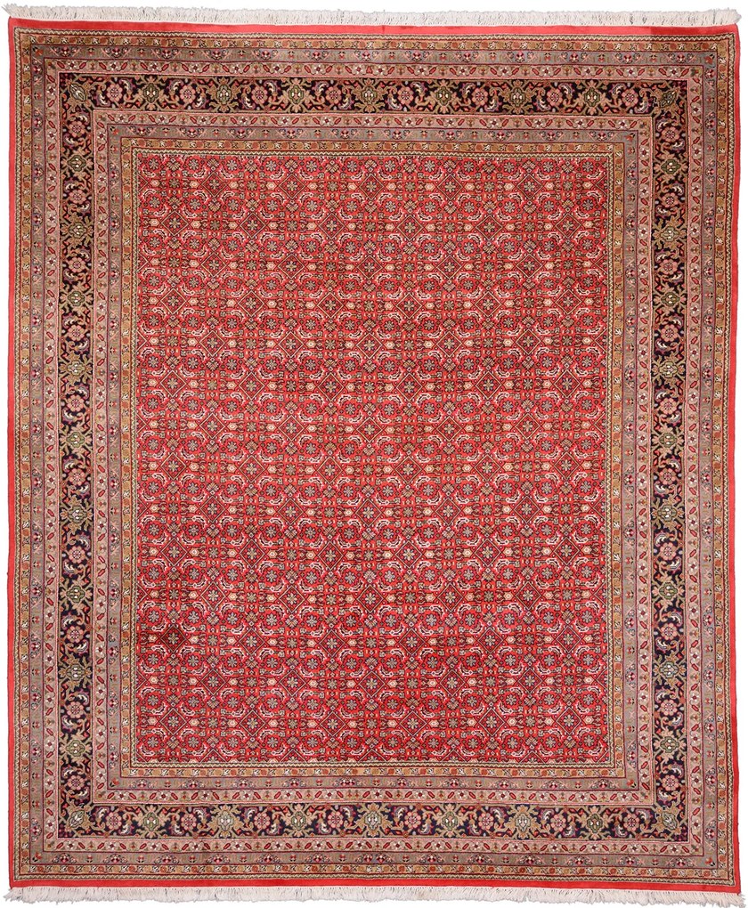 Bidjar Tappeto orientale 290 x 250 Rosa (Indian) Annodato A Mano