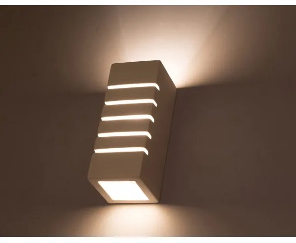 Applique SAMIR 1xE27/60W/230V bianco