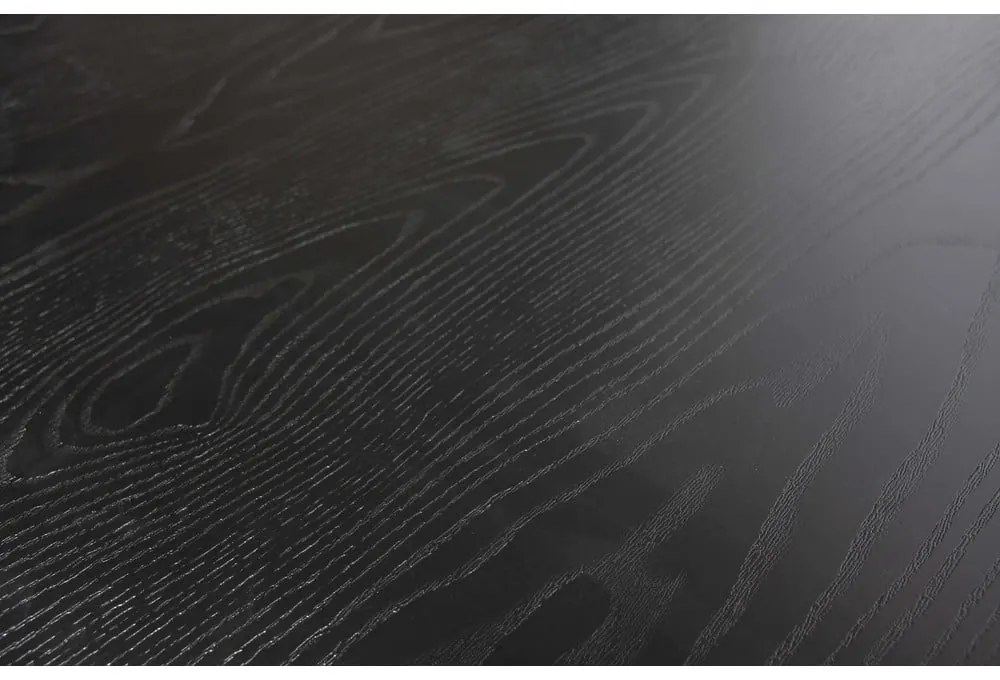 Tavolo da pranzo nero , 160 x 90 cm Bruno - WOOOD