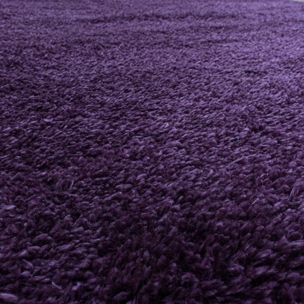 Tappeto viola scuro 120x170 cm Fluffy - Ayyildiz Carpets