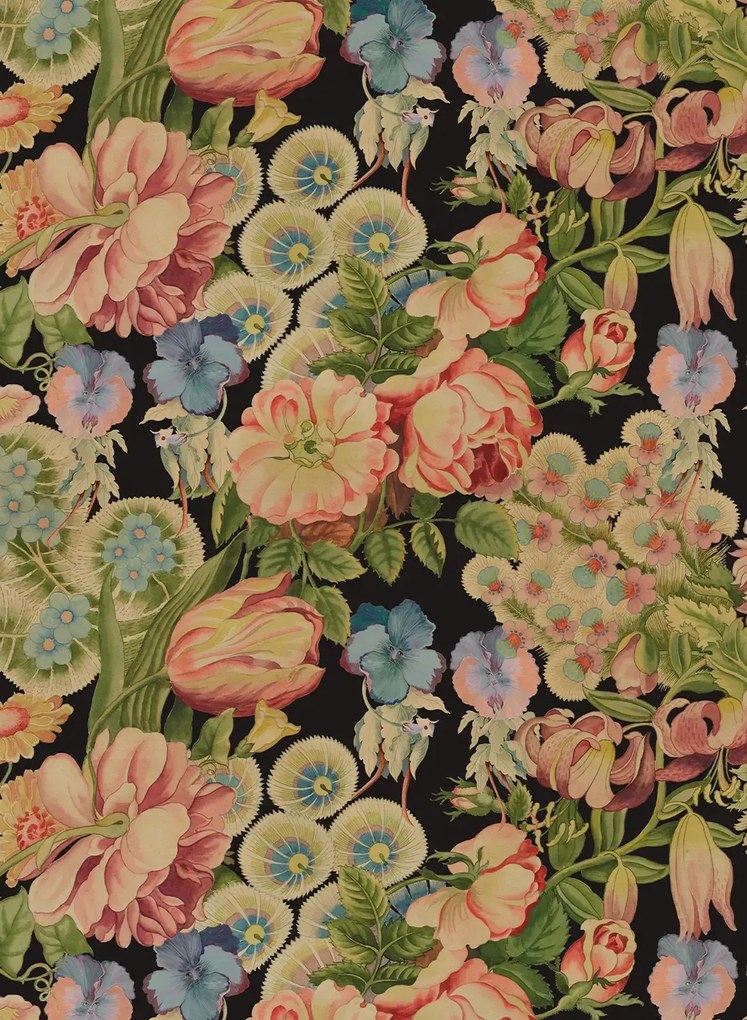 House of Hackney Tapete Amatoria - Noir