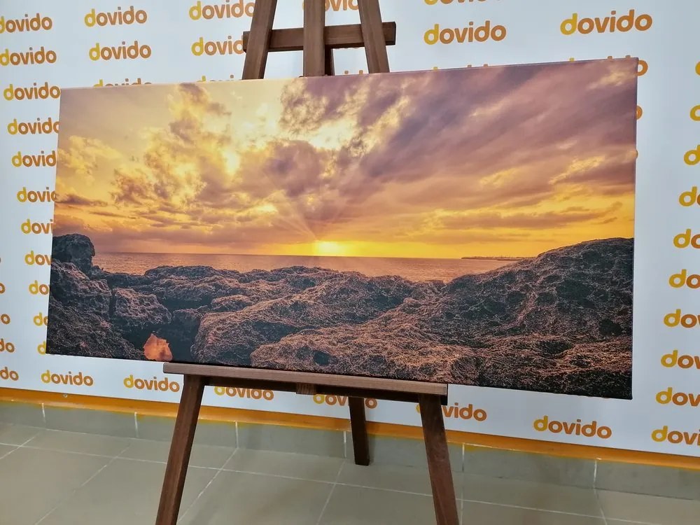Quadro su tela – Scogliere del mare