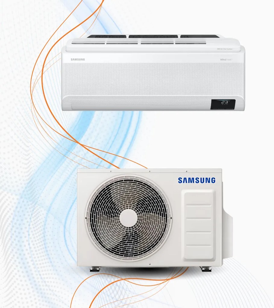 Climatizzatore Samsung WindFree Pure 1.0 Inverter R-32 WiFi
