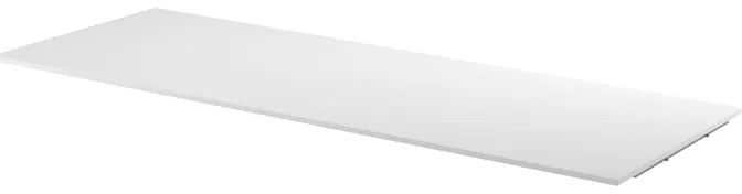 Top per lavabo  SENSEA L 135 x H 1 x P 49.5 cm bianco truciolare, opaco
