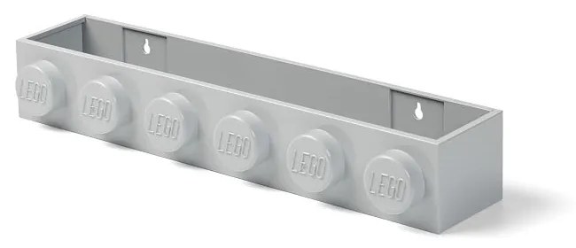 Mensola a muro grigia per bambini Sleek - LEGO®