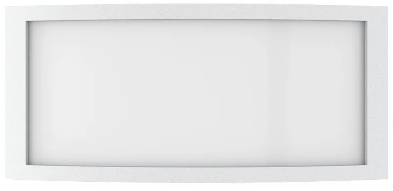 Applique Slim Design IP65 - E27 Bianca Colore del corpo Bianco