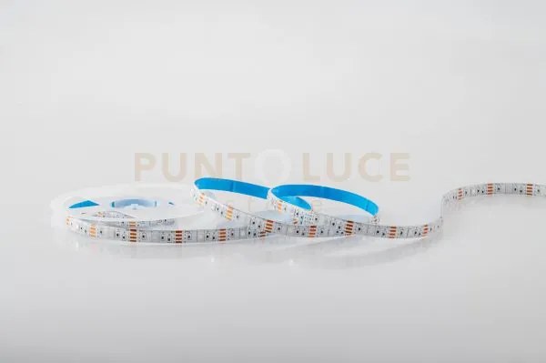 Strip led 5050 surround in kapton e silicone 60 led/m 3w/m rgb ip65...