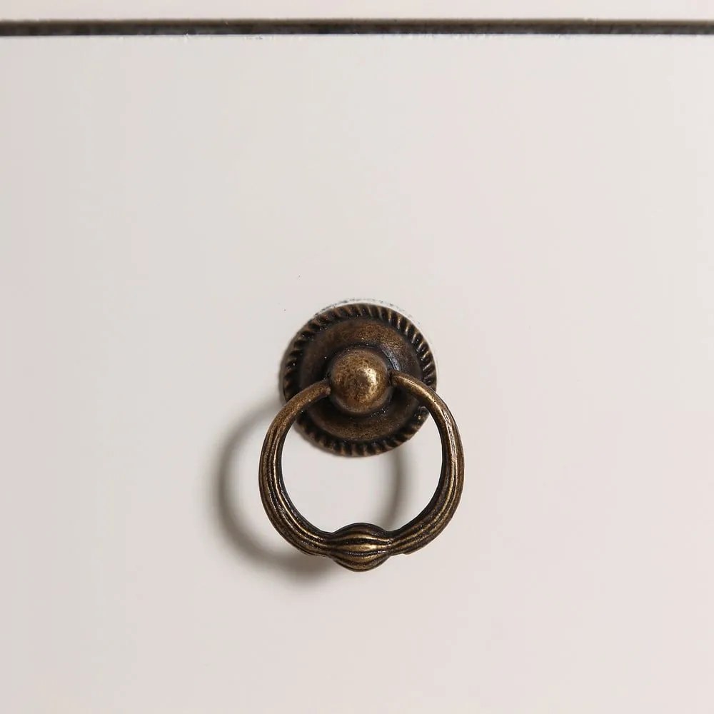 Mobiletto bianco 63x131 cm Oriente - Ixia