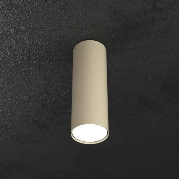 Shape plafoniera tubo h.25 1 luce sabbia 1143-pl25-sa