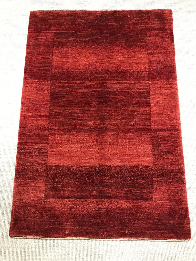 Loribaft Tappeto persiano 100x150 Rosso (Iran) Annodato A Mano