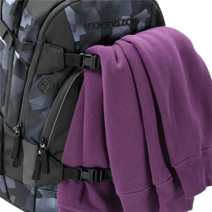 Zaino scuola coocazoo MATE, Grey Rocks, certificato AGR