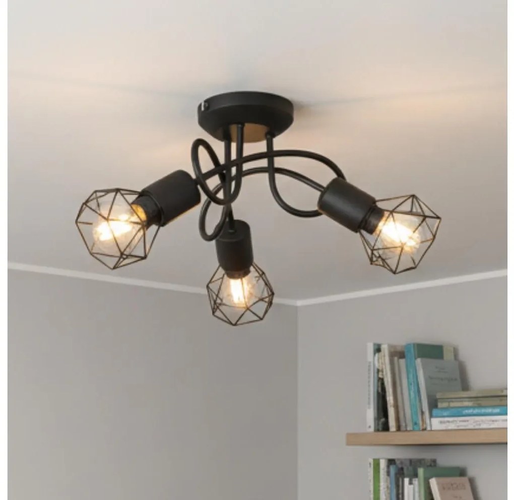 Brilagi - Plafoniera CAGE 3xE14/40W/230V