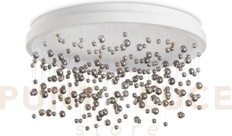 Armony lampadario da soffitto con pendenti in vetro led 3000k 70w 6...